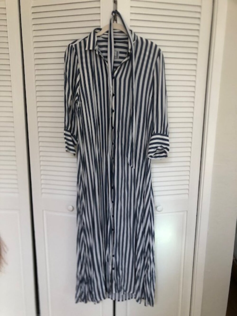 ESCALES Paris Striped Dress